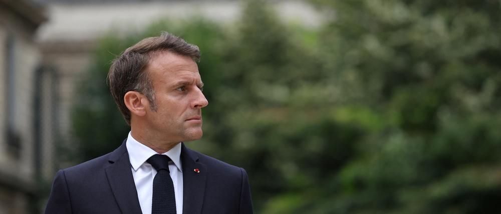 Frankreichs Präsident Emmanuel Macron