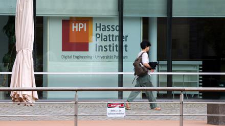 Das Hasso-Plattner-Institut am Griebnitzsee-Campus in Potsdam.