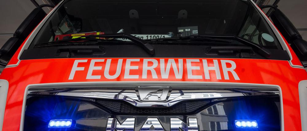 Die Feuerwehr im Einsatz (Symbolbild).