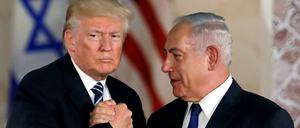 Trumps Verhältnis zu Netanjahu hat in den vergangenen Jahren gelitten.