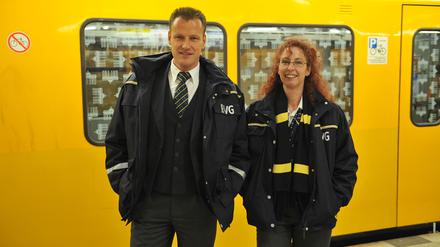 Die aktuelle Dienstkleidung des BVG-Personals wurde 2013 eingeführt.