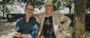 Der Abgeordnete Alexander King und die Krankenschwester Josephine Thyrêt wollen erste Vorsitzende des Berliner Landesverbandes des Bündnis’ Sahra Wagenknecht (BSW) werden.