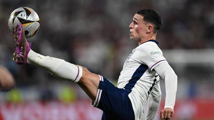 Phil Foden spielte in den ersten Begegnungen eher blass, aber brillierte im Halbfinale.