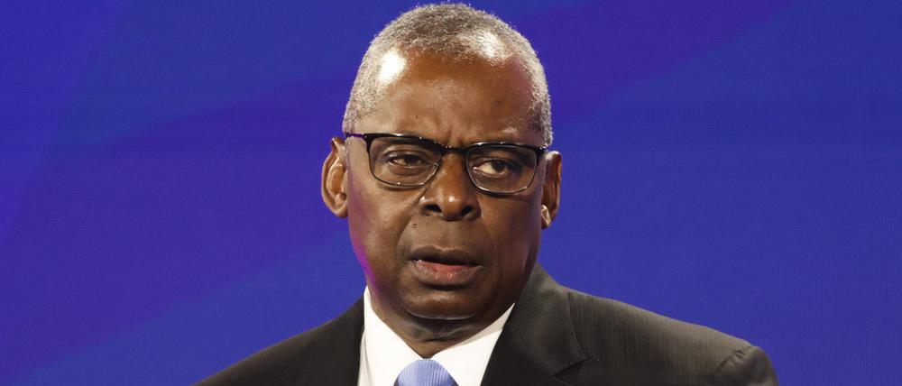 US-Verteidigungsminister Lloyd Austin beim Nato-Gipfel