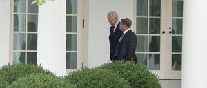 Immer an der Seite des US-Präsidenten: Joe Bidens Leibarzt Kevin O’Connor.
