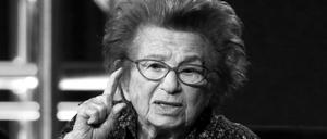 Dr. Ruth Westheimer ist tot (Archivbild).