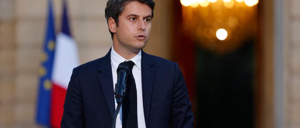 Frankreichs Premier Gabriel Attal 