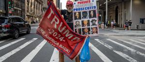 Trump-Unterstützer in New York