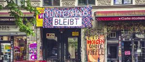Das Tuntenhaus im Prenzlauer Berg ist eines von zwei Häusern, für das seit dem Verwaltungsgerichtsurteil im Jahr 2021 das Vorkaufsrecht gezogen wurde.