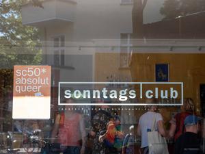 Der Sonntags-Club in Prenzlauer Berg.