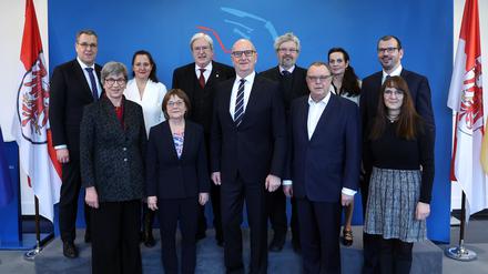 Das Brandenburger Kenia-Kabinett.