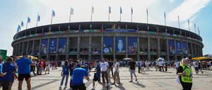 Sechs EM-Spiele fanden im Olympiastadion statt. Aber auch an zahlreichen anderen Orten in der Stadt war viel los.