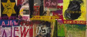 Boris Lurie, A Jew is dead, 1964.