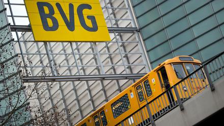 Berliner Verkehrsbetriebe (BVG). (Symbolbild)