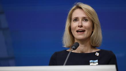 Estlands Premierministerin Kaja Kallas soll auf Josep Borrell als Außenbeauftragte der EU folgen.