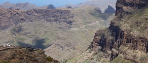 FILE PHOTO: General view of the Masca ravine where the search for the young British teenager Jay Slater is taking place, on the island of Tenerife, Spain, June 27, 2024. REUTERS/Borja Suarez/File Photo
