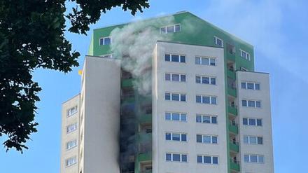 Balkon-Brand in Staaken