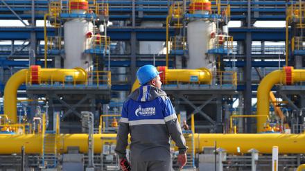 Technische Filter einer Gasanlage in der Region Leningrad. Russland profitiert weiterhin von Gasexporten in die EU. Im Mai 2024 waren es 4,8 Milliarden Kubikmeter, im September 2023 waren es 3,7 Milliarden.