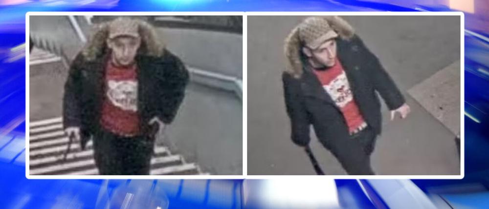 Tatverdächtiger mit Machete auf dem U-Bahnhof Hansaplatz.
