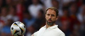 FILE PHOTO: Soccer Football - Euro 2024 - Final - Spain v England - Berlin Olympiastadion, Berlin, Germany - July 14, 2024
England manager Gareth Southgate reacts REUTERS/Lee Smith/File Photo