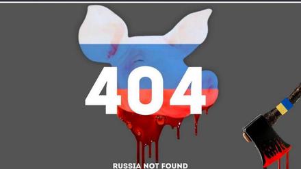 Gehackte russische Webseiten