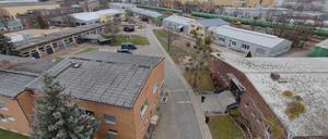 Der Lehrbauhof Berlin in Marienfelde ist etwas in die Jahre gekommen.