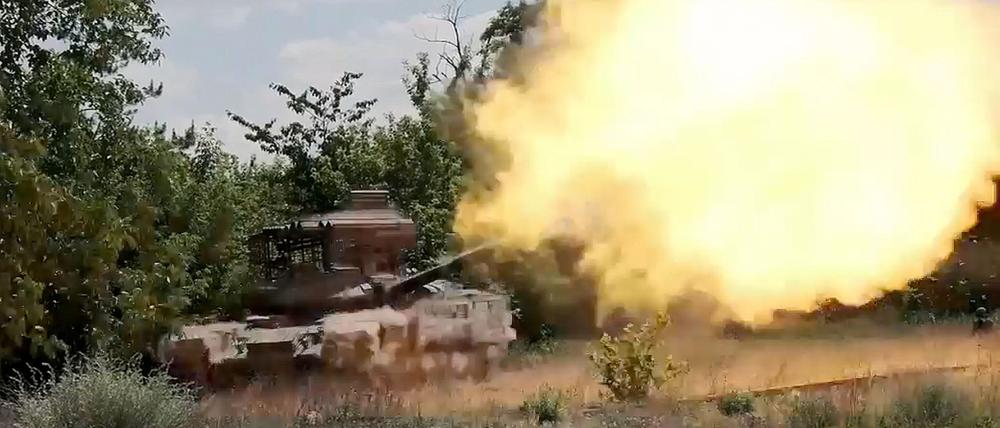 Der ukrainische Generalstab spricht von mehr als 140 Gefechten an einem Tag.