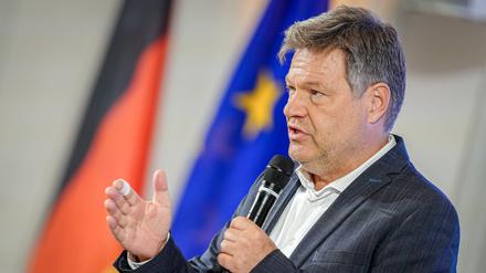 Bundeswirtschaftsminister und Vizekanzler: Robert Habeck. 