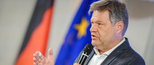 Bundeswirtschaftsminister und Vizekanzler: Robert Habeck. 
