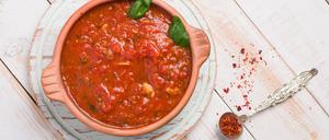 Italienische Tomatensauce.
