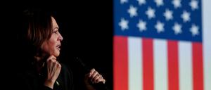 US-Vizepräsidentin Kamala Harris könnte statt Joe Biden bei der Wahl im November kandidieren.