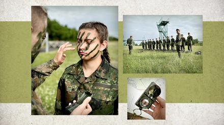 Abenteuerland Bundeswehr: Im Feldwebel-Boldt-Camp sollen Jugendliche Soldatenleben schnuppern.