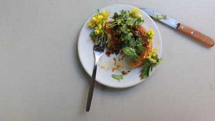 Teller aus dem Restaurant Otto
