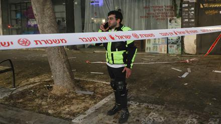 Die Ursache der Explosion in Tel Aviv war zunächst unklar.