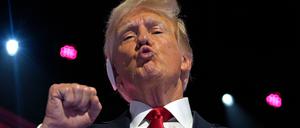 Donald Trump beim Parteitag der Republikaner in Milwaukee.