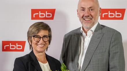 RBB-Intendantin Ulrike Demmer und Rundfunkratschef Oliver Bürgel sehen sich mit neuen Problemen konfrontiert. 