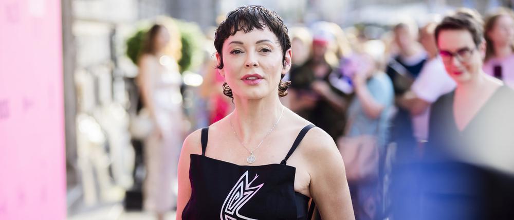 Motivationsrednerin. Rose McGowan brachte #MeToo ins Rollen.