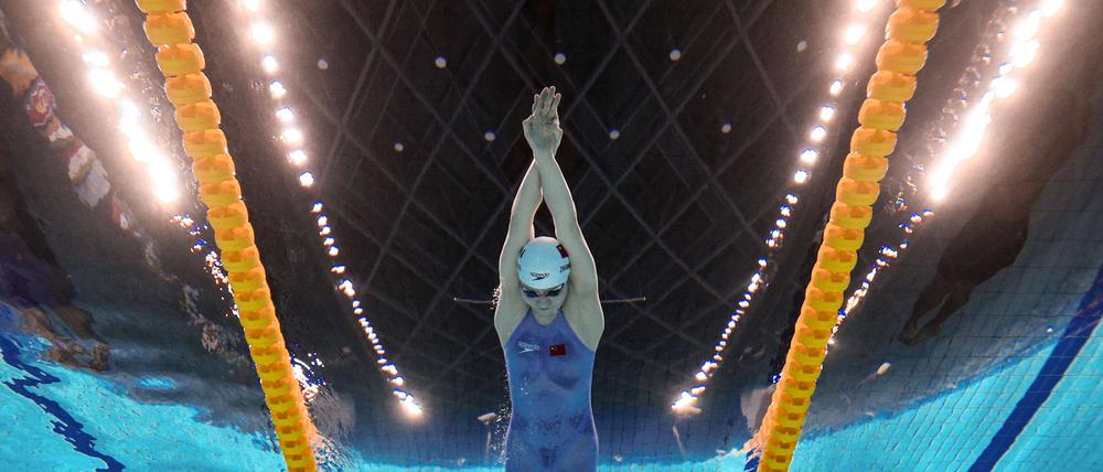 Auch Doppel-Olympiasiegerin Zhang Yufei wurde positiv getestet.