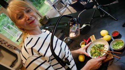 Anett Jozefowski kocht auf ihrem Instagram-Kanal „Friedas Kitchen“.