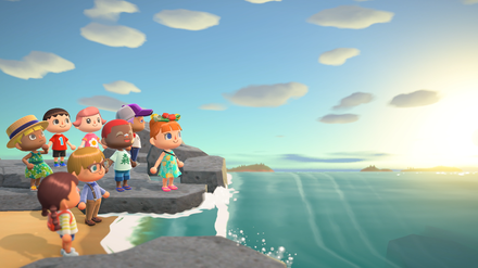 Eine Szene aus „Animal Crossing: New Horizons“.