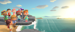 Eine Szene aus „Animal Crossing: New Horizons“.