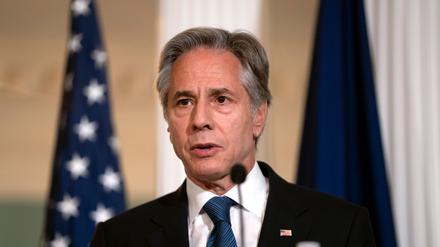 Nach Meinung von US-Außenminister Blinken könnte der Iran bald in der Lage sein, Atomwaffen herzustellen.