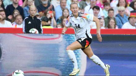 Janina Minge gehört bei Olympia zum DFB-Team.