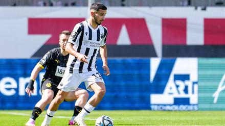 Livan Burcu im Trikot des SV Sandhausen.