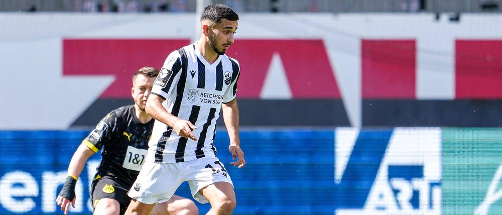 Livan Burcu im Trikot des SV Sandhausen.