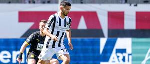 Livan Burcu im Trikot des SV Sandhausen.