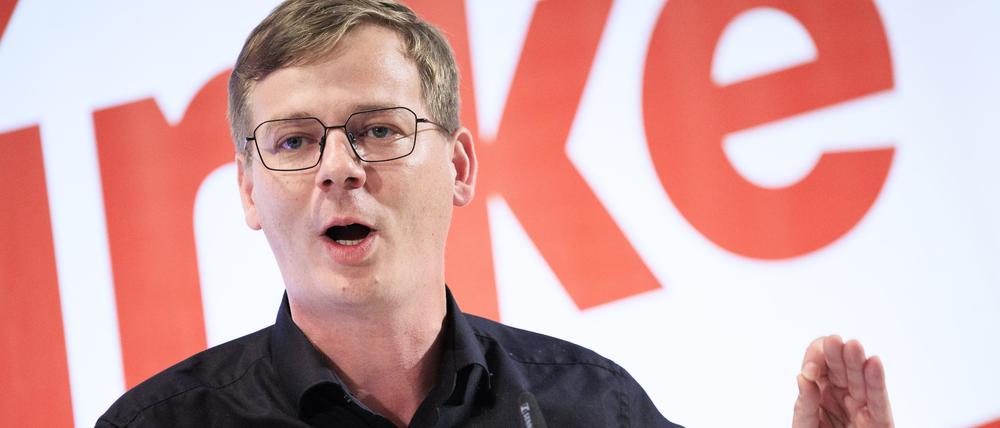 Linke-Spitzenkandidat Sebastian Walter.