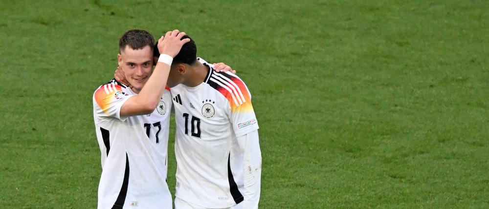 Florian Wirtz und Jamal Musiala verstehen sich nicht nur auf dem Platz.