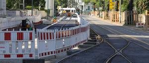 Die Kreuzung Friedrich-Ebert-Straße/Alleestraße ist seit 18. Juli vollgesperrt.