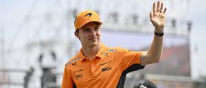 Oscar Piastri hatte schon vor dem Rennen ein gutes Gefühl.